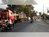 Jalanan Macet Hingga Sumberrejo