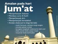 Ternyata, Jumat Itu Hari Istimewa