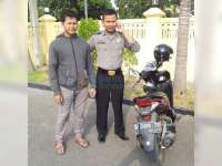 Lapor Polisi Motor Hilang, Ternyata  Lupa Parkir