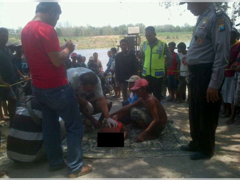Seorang Bocah Tewas Tenggelam di Bengawan