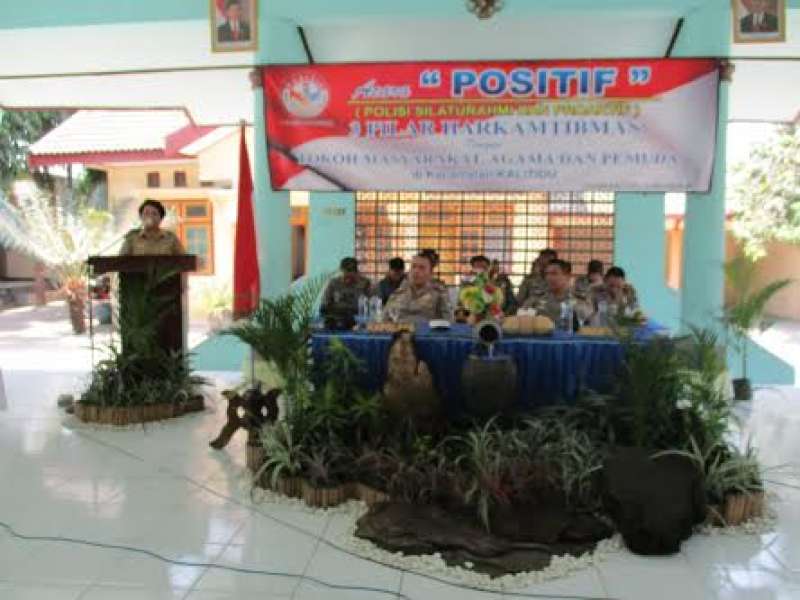 Camat Kalitidu Apresiasi Kunjungan Kapolres
