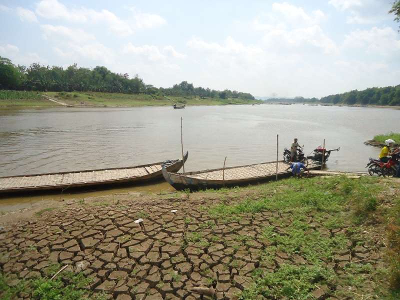 Sejak Dulu, Petani Mengandalkan Pengairan dari Bengawan Solo 
