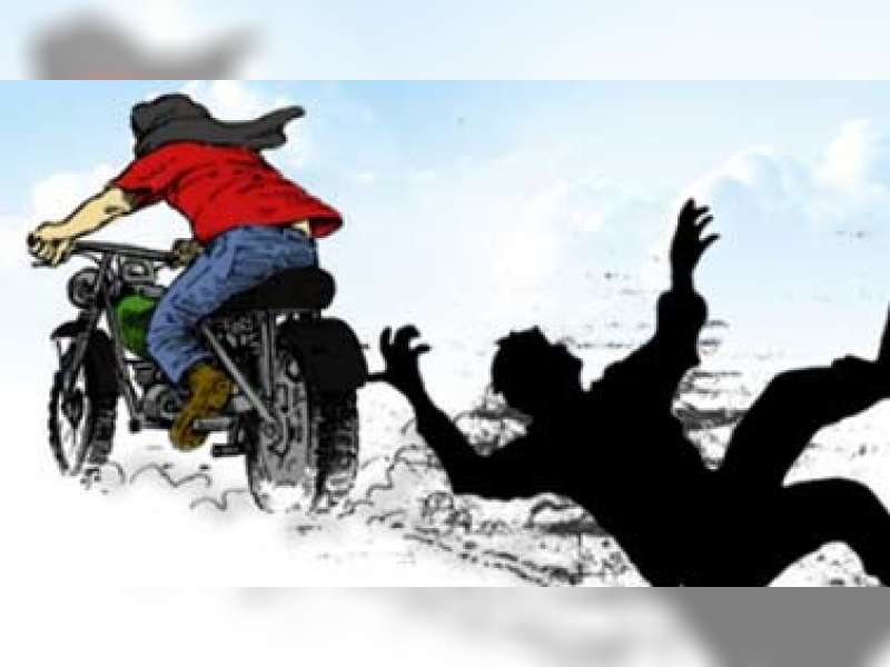 Ditabrak Dua Motor, Kakek Pejalan Kaki Kritis