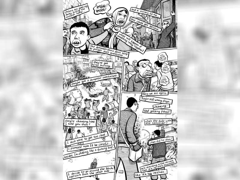 Jurnalis di Dalam Komik