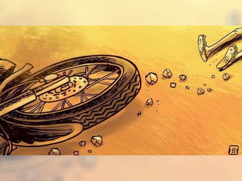 Vario Hantam Pak Tua Penyeberang Jalan, Pak Tua Tewas 