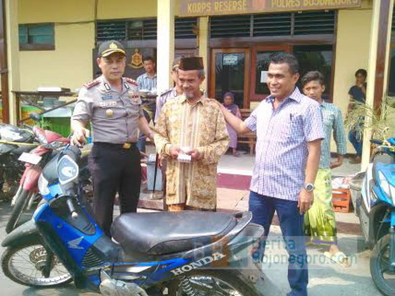 Motor Kesayangan Suratman Akhirnya Kembali
