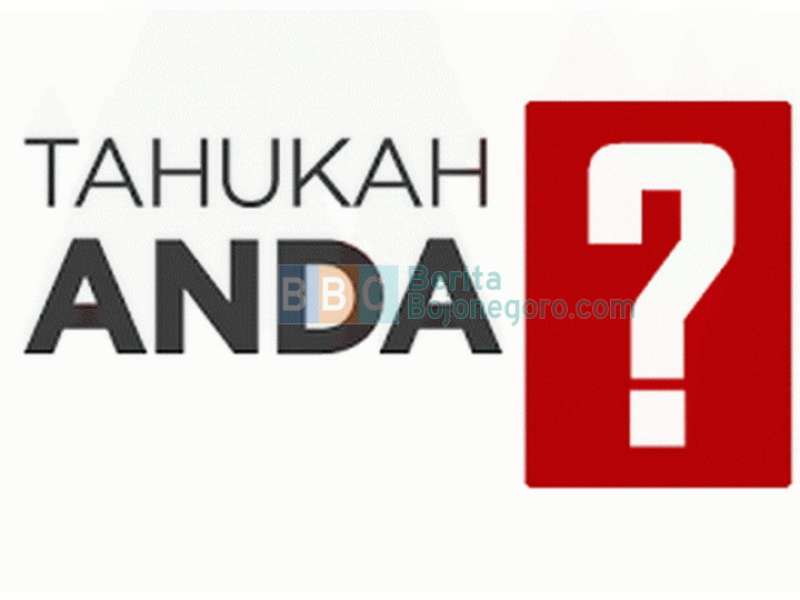 Tahukah Anda ?