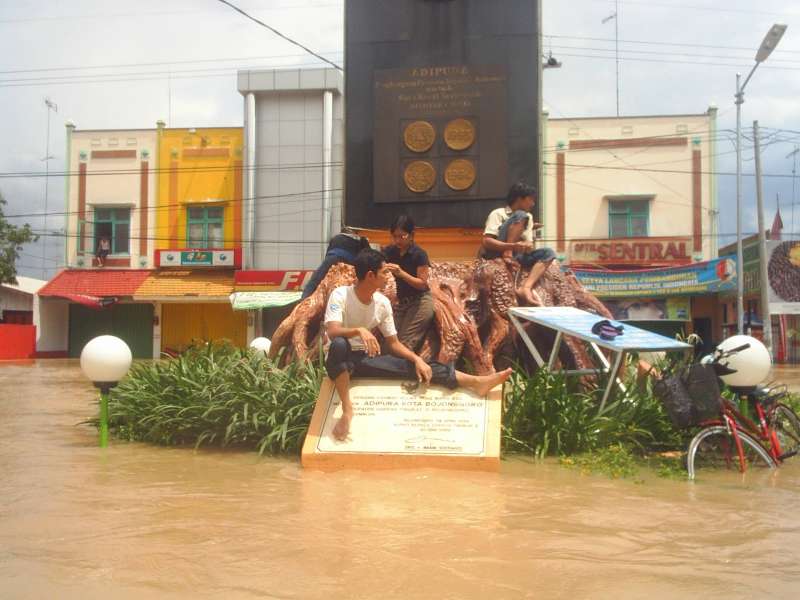 Air Bengawan Solo Naik, BPBD Himbau Warga Waspadai Banjir