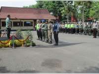 Bupati Pimpin Apel Gelar Pasukan Ops Lilin 2015 
