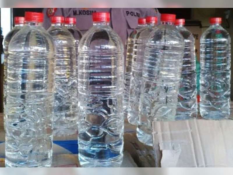 Polisi Amankan 163 Liter Minuman Keras
