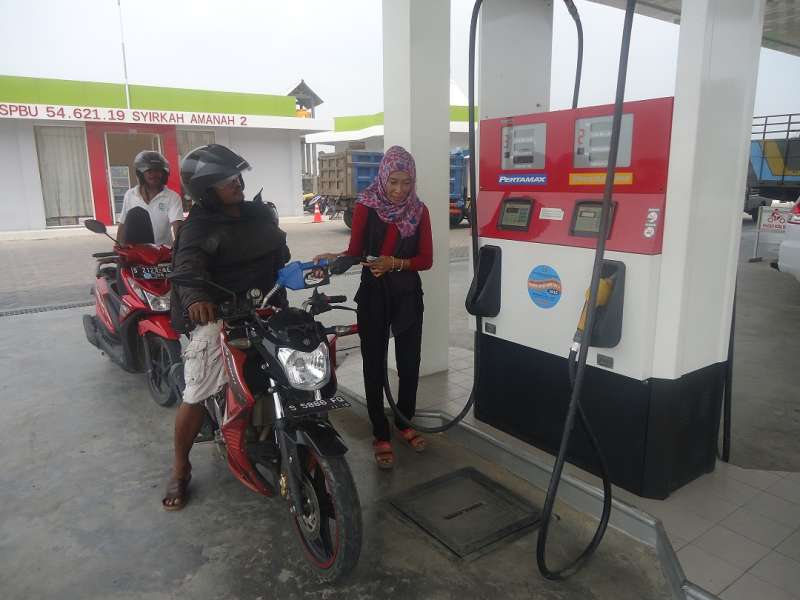 Kondisi SPBU di Jalur Minyak Sudah Normal 