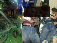 Diduga Kejar-Kejaran di Tengah Malam,  Pengandara CB dan Tiger Celaka di Jalan