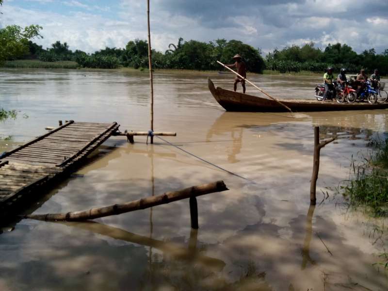 Banjir Bengawan Solo Rendam 21 Desa 8 Kecamatan