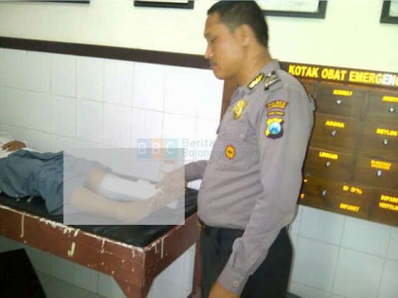 Tabrakan Supra Vs Supra, Satu Pelajar Patah Tulang Kaki