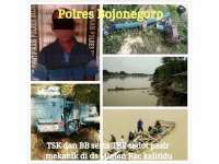 Polisi Ciduk Penambang Pasir Ilegal di Kalitidu
