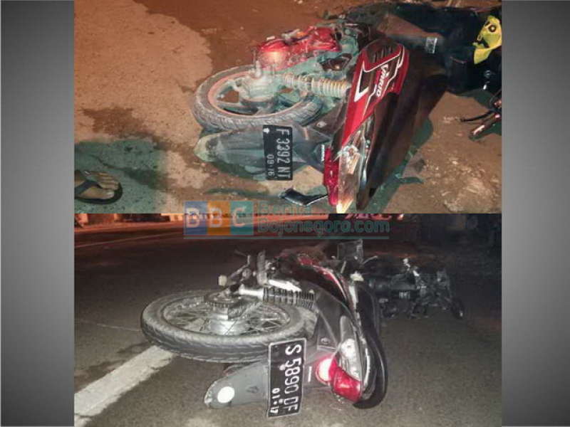 Kecelakaan di Perempatan Talun, Satu Pengendara Tewas  