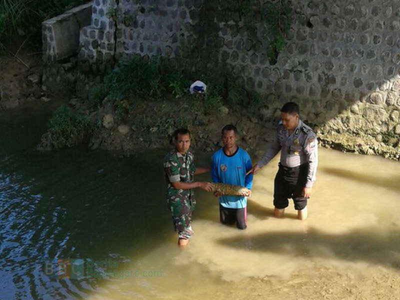 Sebuah Mortir Peninggalan Jepang Ditemukan Petani di Temayang
