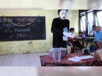 Peserta Lomba Seni  Pantomim Meningkat di Porseni 2016