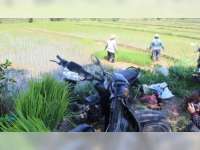 Diparkir Pinggir Sawah, Sepeda Motor Raib 