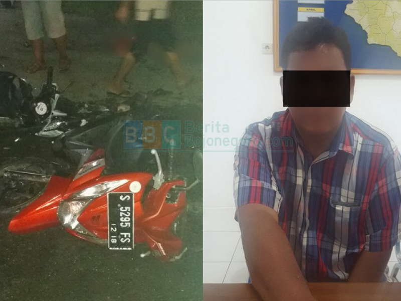 Dua Motor Tabrak Tronton, Satu Pengendara Tewas