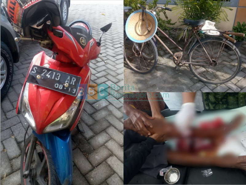 Vario Tabrak Sepeda Pancal, Satu Orang Meninggal