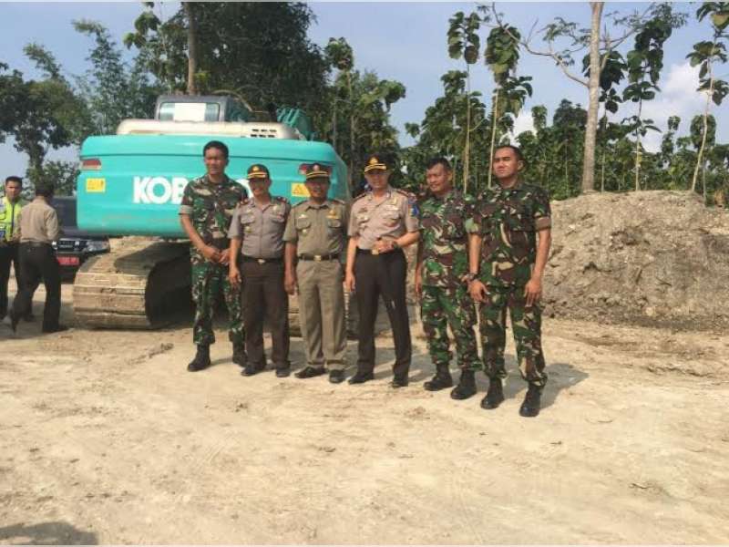 Cegah Tambang Pasir Ilegal, Kapolres Turun Gelar Operasi di Padangan