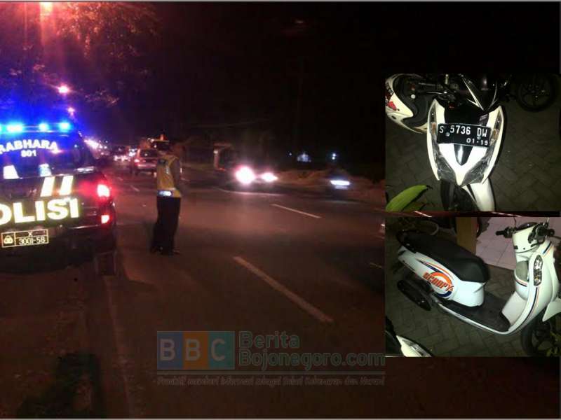 Tak Hati-Hati, Dua Motor Tubruk Penyeberang Jalan Hingga Patah Tulang