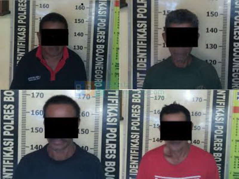 Di Sugihwaras, Ada 5 Pelaku Judi Dadu Diringkus Polisi