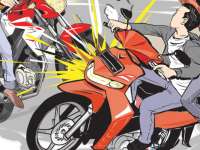 Dua Motor Bertabrakan di Dander, Perkara Berakhir Damai