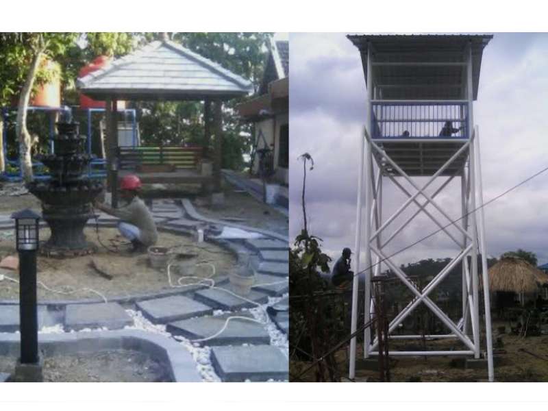 Fasilitas Wisata Sumur Tua Wonocolo Makin Lengkap