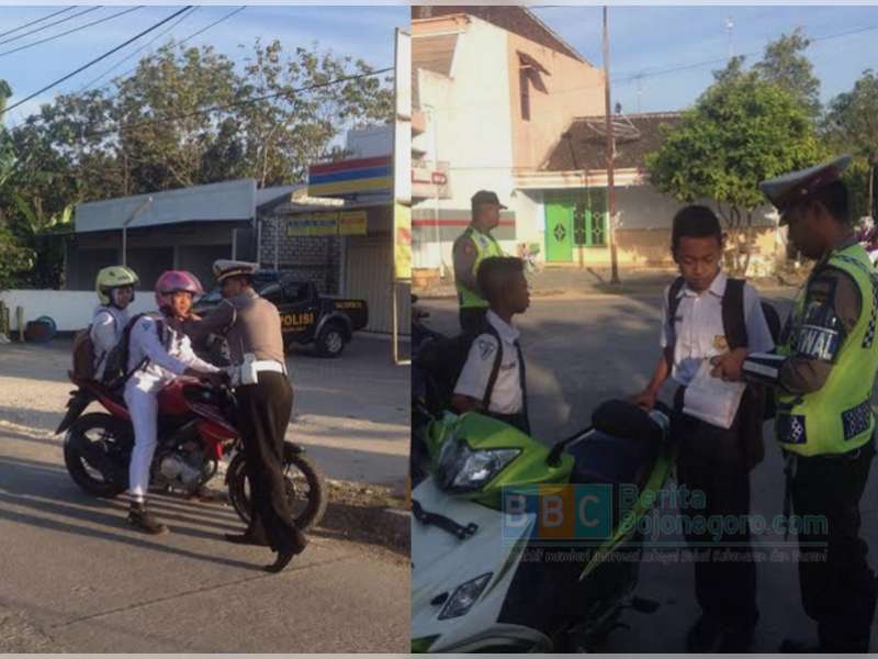 Pelajar di Malo Ugal-Ugalan Naik Motor, Polisi Gelar Razia