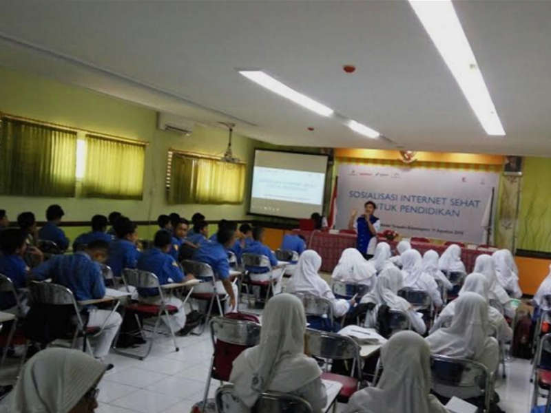 Kampanye Internet Sehat Kembali Dilakukan di SMP MT Kecamatan Kapas