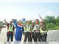 Drone di Lokasi Proyek JTB Menarik Perhatian