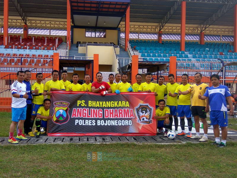 PS Bhayangkara Angling Dharma Polres Bojonegoro Gelar Latihan Rutin