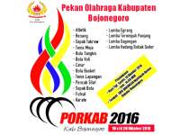 Inilah Cabang Olahraga di Porkab 2016 Bojonegoro