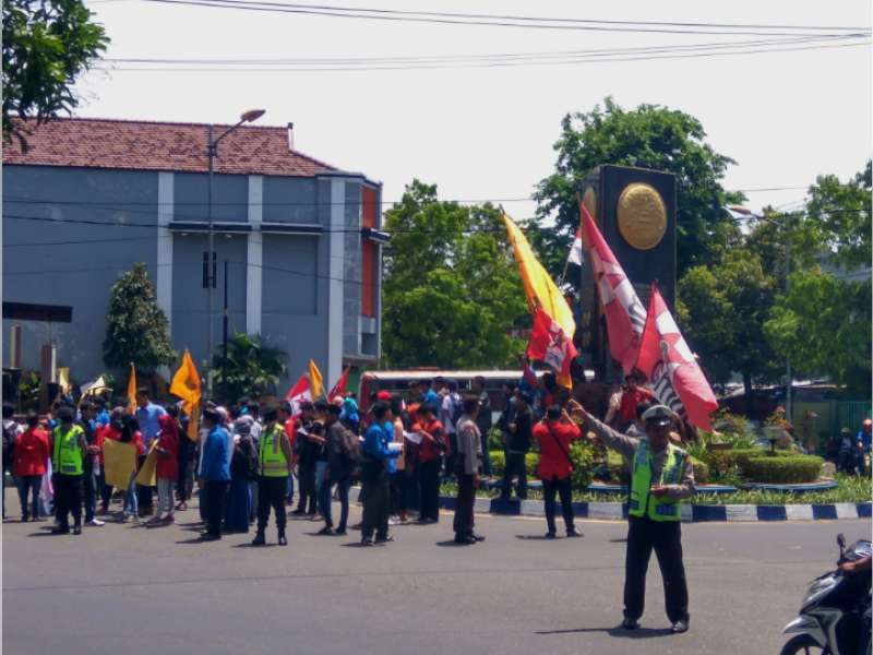 Pemkab Tak Mau Menanggapi Tuntutan Aliansi Mahasiswa Bojonegoro