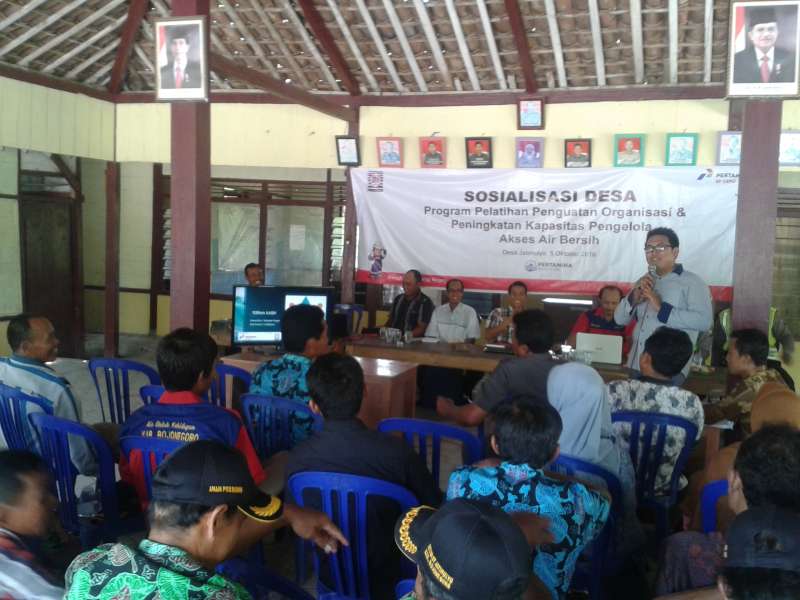 PEPC dan IdFOS Dampingi Pengelolaan Air Bersih di Jatimulyo Kecamatan Tambakrejo
