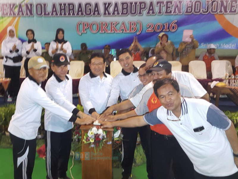 Pekan Olahraga Kabupaten Bojonegoro 2016 Resmi Dibuka