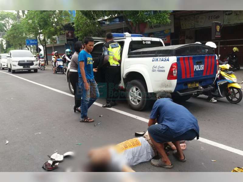 Tabrakan di Jambean, Pengendara Sepeda Motor Tewas