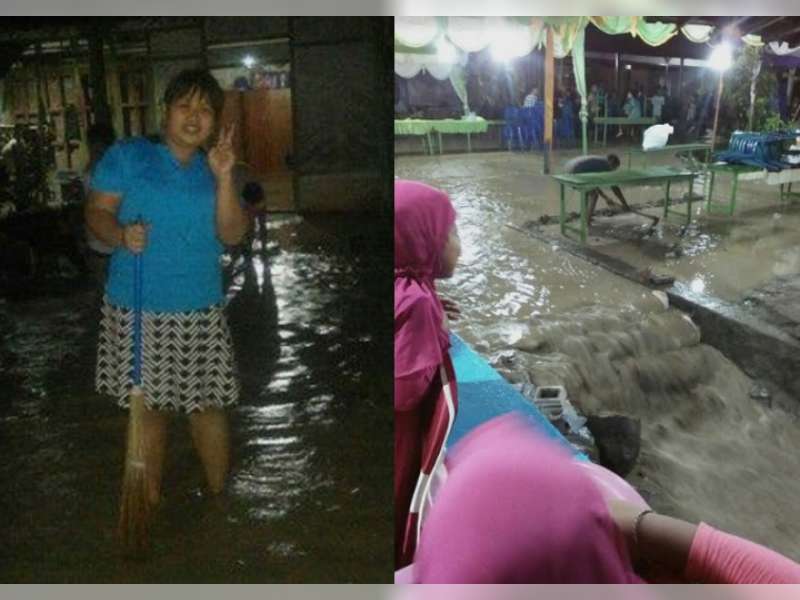 Cekdam Waduk Pacal Jebol, Dua Dusun di Gondang Kebanjiran