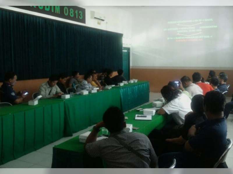 Kodim 0813 Ajak Insan Media di Bojonegoro Jaga Nilai Persatuan