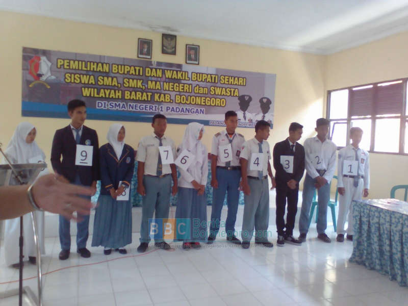 Inilah Daftar Siswa yang Terpilih Jadi Bupati Sehari