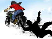 Bocah SD Tertabrak Sepeda Motor di Dander