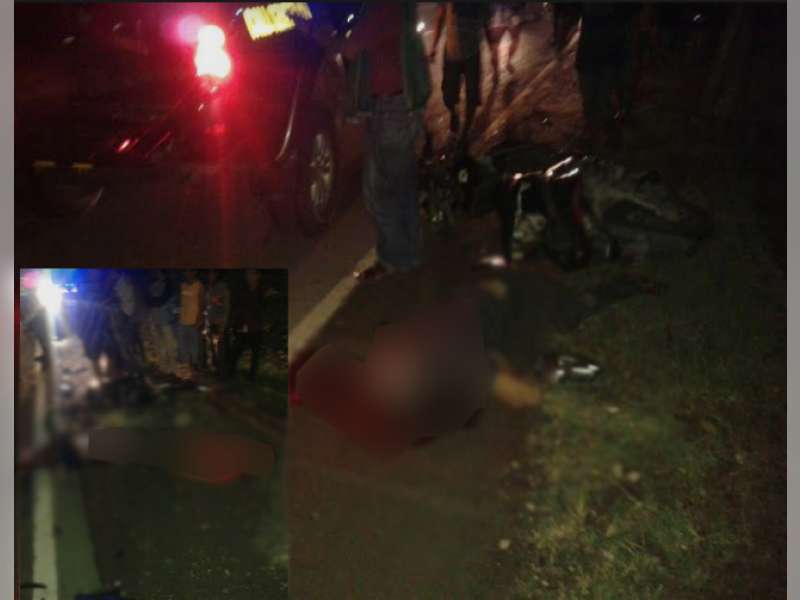 Tabrakan Motor di Plesungan Kapas, Kedua Pengendara Meninggal di TKP