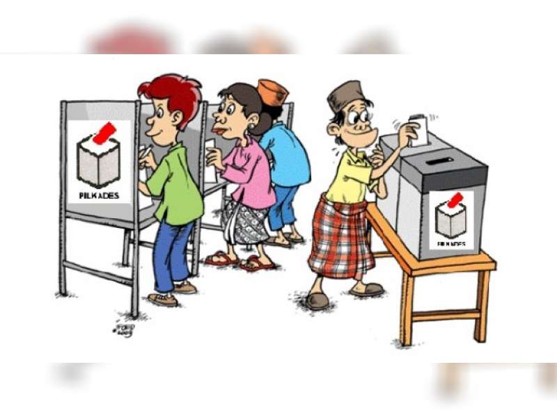 Tujuh Pasangan Suami Istri Berebut Kursi Kepala Desa