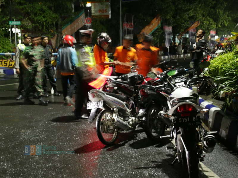 Malam Tahun Baru, Polisi Amankan 89 Motor Berknalpot Brong