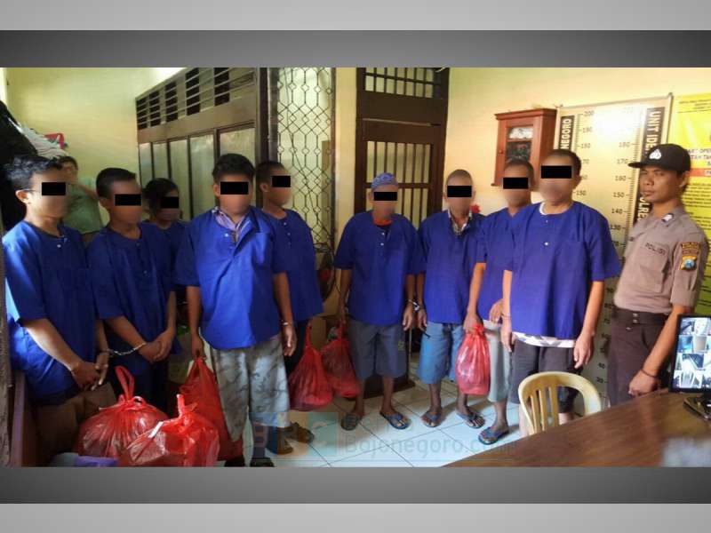 Polres Bojonegoro Titipkan Sembilan Tahanan ke Lapas