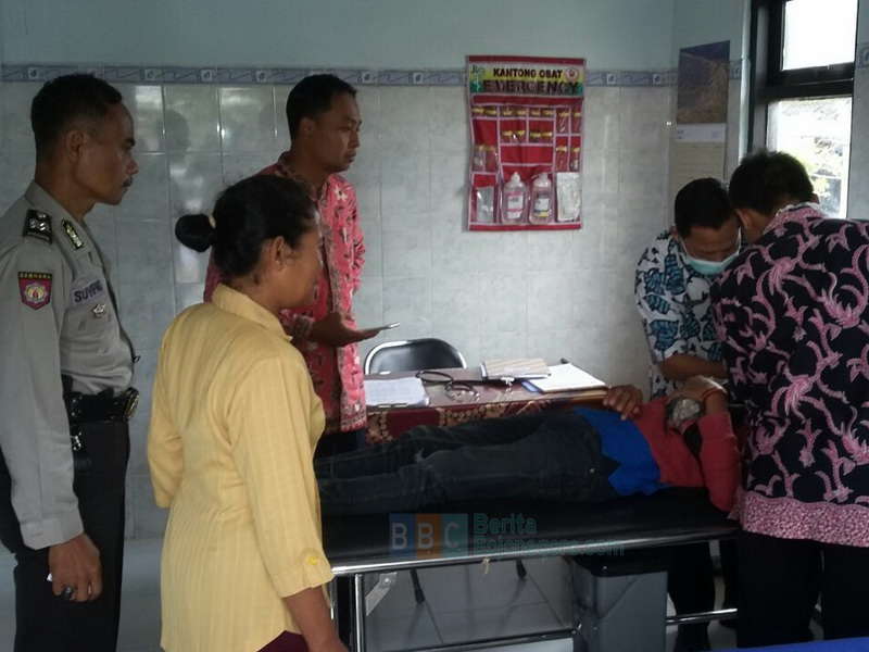 Hindari Jalan Berlubang, Pemuda Sukosewu Ini Malah Celaka