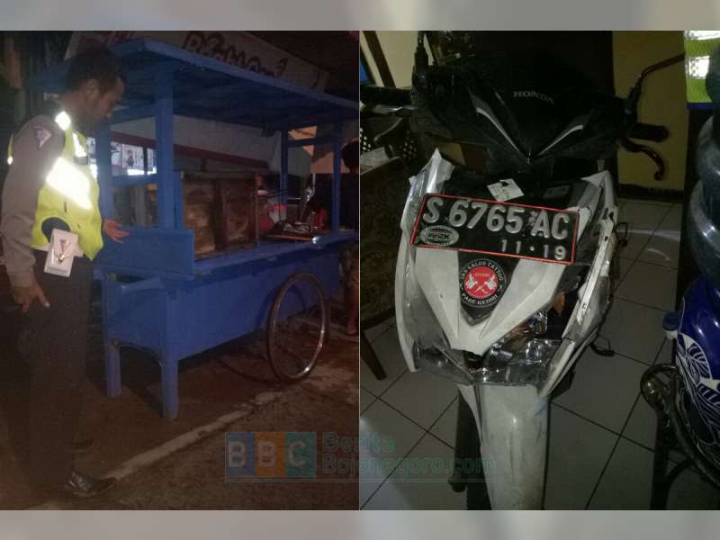Ditabrak Motor, Penjual Nasgor di Purwosari Dilarikan ke Rumah Sakit