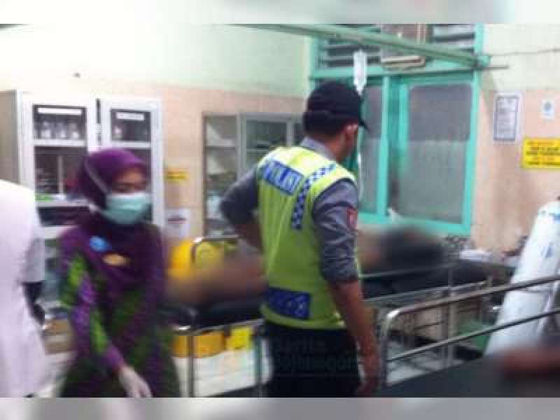 Pelaku Tabrak Lari di Pasar Kapas Menyerahkan Diri ke Polisi